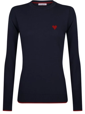 Foto van product Felix Hardy Trui navy / knalrood