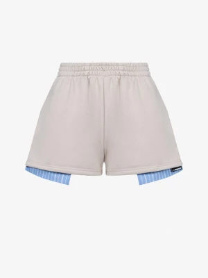 Foto van product FEMSSY Broek 'POCKET SHORTS BEIGE' beige