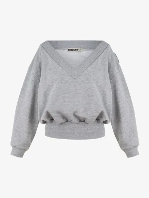 Foto van product FEMSSY Sweatshirt 'VALLURE' grijs