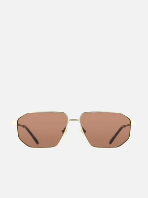 Foto van product FERRAGAMO Zonnebril 'Ferragamo SF340S Matte gold / 14 / 145 MAN Sunglasses' goud