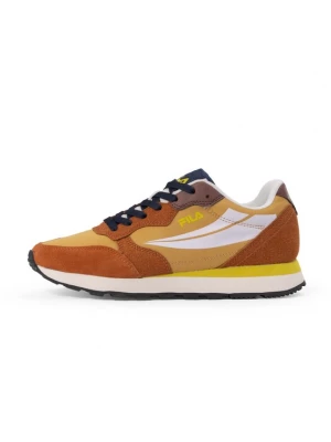 Foto van product FILA Sneakers laag 'Hypert' cognac / mosterd / citroengeel / wit