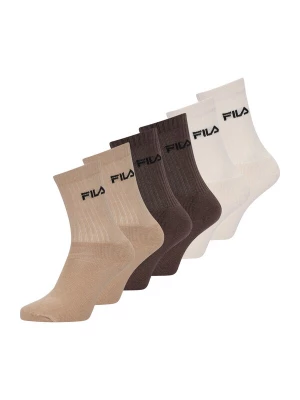 Foto van product FILA Sokken camel / sand / chocoladebruin / zwart