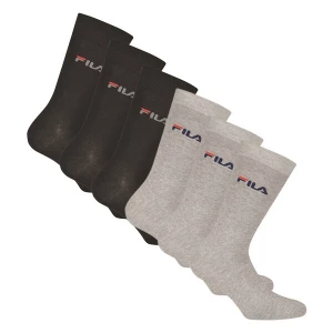 Foto van product FILA Sokken donkerblauw / grijs / rood / zwart