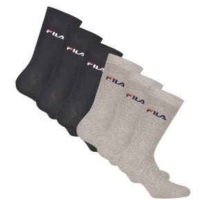 Foto van product FILA Sokken donkerblauw / grijs / rood / zwart