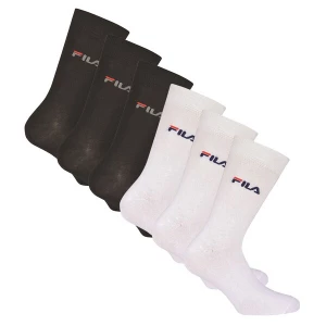 Foto van product FILA Sokken donkerblauw / grijs / rood / zwart / wit