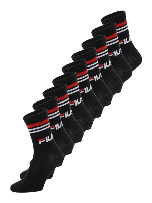 Foto van product FILA Sokken kersrood / zwart / wit