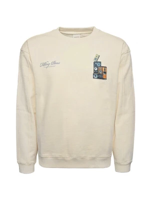 Foto van product Filling Pieces Sweatshirt 'Gramophone Vintage' crème / lichtblauw / goud / zwart