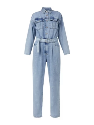 Foto van product Finn Flare Jumpsuit 'Classic' lichtblauw