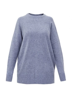 Foto van product Finn Flare Trui 'Basic' blauw / grijs