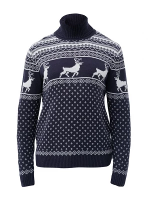 Foto van product Finn Flare Trui 'Norweger' donkerblauw