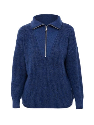 Foto van product Finn Flare Trui 'Troyer' donkerblauw