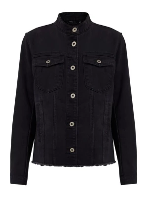 Foto van product Finn Flare Tussenjas 'Collar Denim' zwart