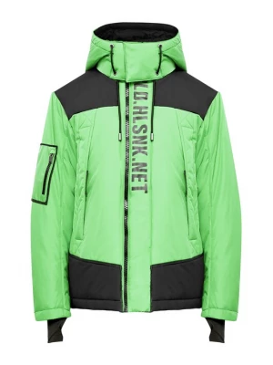 Foto van product Finn Flare Winterparka 'World' neongroen