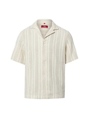 Foto van product Finshley & Harding London Overhemd beige / camel / zwart