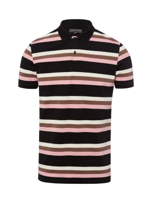 Foto van product Finshley & Harding Shirt donkerbeige / rosa / zwart / wit