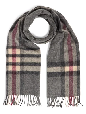 Foto van product Finshley & Harding Sjaal beige / antraciet / donkergrijs / donkerroze