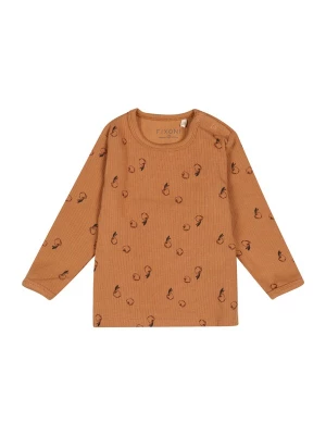 Foto van product Fixoni Shirt lichtbruin / spar / bourgogne