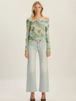 Foto van product Flared Jeans bardot lichtblauw denim