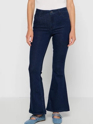 Foto van product Flared Jeans Hollister Co. donkerblauw