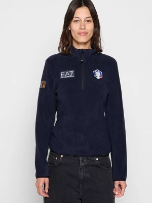 Foto van product Fleece trui EA7 Emporio Armani donkerblauw
