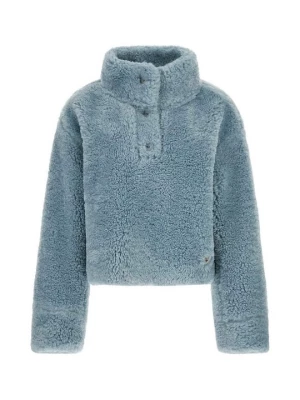 Foto van product Fleece trui Guess lichtblauw
