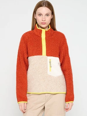 Foto van product Fleece trui Tory Burch cognac