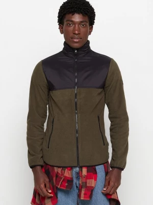 Foto van product Fleecejas Jack&Jones olijfgroen