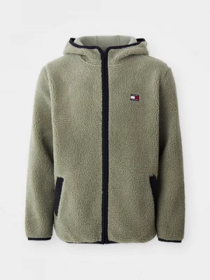 Foto van product Fleecejas Tommy Jeans olijfgroen