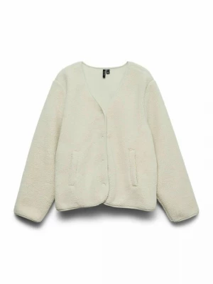 Foto van product Fleecejas Vero Moda crème