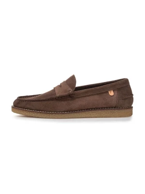 Foto van product Floris van Bommel Mocassins 'De Krepper 01' bruin