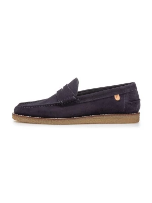 Foto van product Floris van Bommel Mocassins 'De Krepper 01' donkerblauw