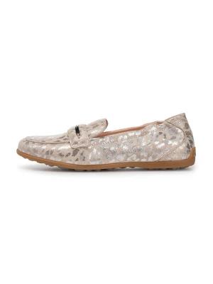 Foto van product Floris van Bommel Mocassins 'Sitti' greige / zilver