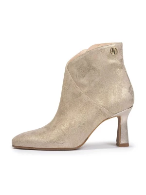 Foto van product Floris van Bommel Pumps met hoge voorkant 'Saxi 02' goud