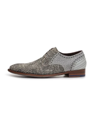 Foto van product Floris van Bommel Veterschoen 'DE STAPPER 39' grijs