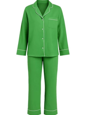Foto van product For You Moda Pyjama groen / wit