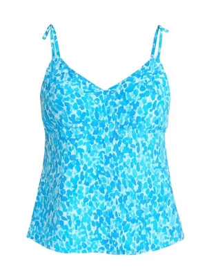 Foto van product For You Moda Top blauw / lichtblauw / wit