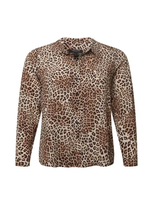 Foto van product Forever New Curve Blouse 'Gia' bruin / zwart / wit