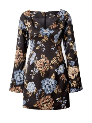 Foto van product Forever New Jurk 'Saski' crème / sand / lichtblauw / zwart