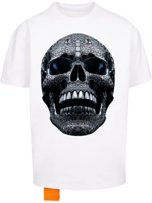 Foto van product Forgotten Faces Shirt 'Diamond Skull' blauw / grijs / zwart / wit