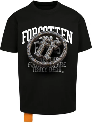 Foto van product Forgotten Faces Shirt 'Engraved' grijs / zwart / wit