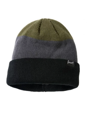 Foto van product Forvert Muts 'Beaver Creek' donkergrijs / olijfgroen / zwart