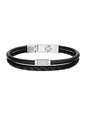 Foto van product FOSSIL Armband 'Machine' zwart / zilver