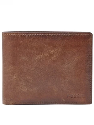 Foto van product FOSSIL Portemonnee 'Derrick' bruin