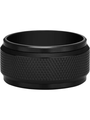 Foto van product FOSSIL Ring 'Knox' zwart