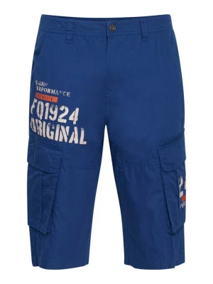 Foto van product FQ1924 Cargobroek 'Mael' blauw / royal blue / koningsblauw / gemengde kleuren