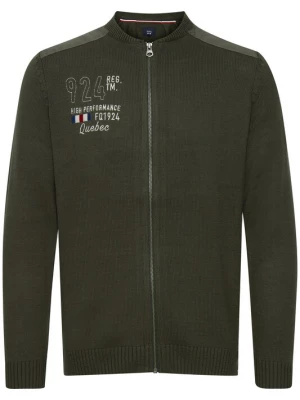 Foto van product FQ1924 Gebreid vest 'Erland' kaki