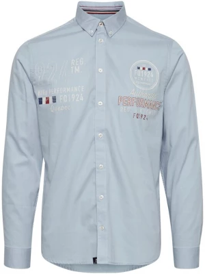 Foto van product FQ1924 Overhemd blauw / gemengde kleuren