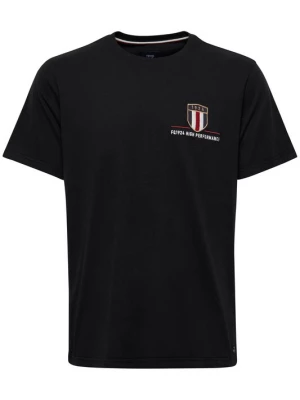 Foto van product FQ1924 Shirt 'Fqolaf' donkerblauw / goud / rood / zwart / wit