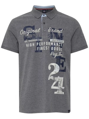 Foto van product FQ1924 Shirt 'RAGNAR' grijs / gemengde kleuren
