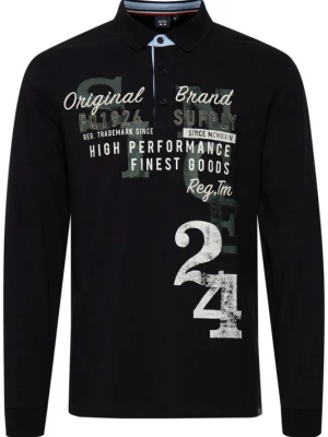 Foto van product FQ1924 Shirt 'RAGNVALD' zwart / wit